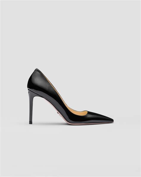 prada black pumps brown stripe middle|Women's Pumps And Ballerinas .